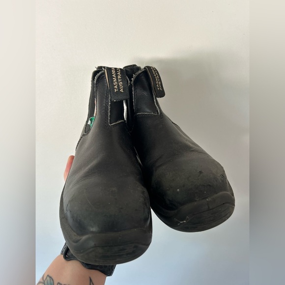 Blundstone Work & Safety #181 Waxy Rustic Black Size W7.5 M5.5 - Picture 2 of 7
